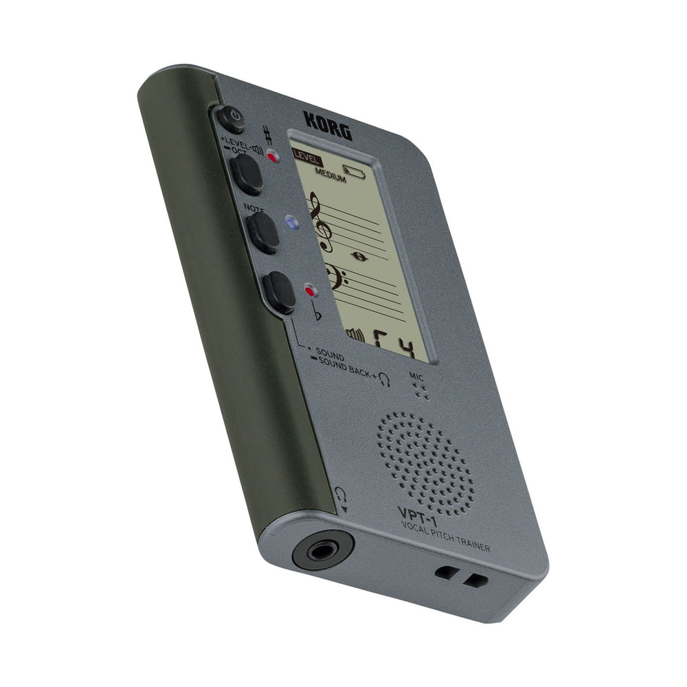 Afinador vocal Korg VPT-1, color gris