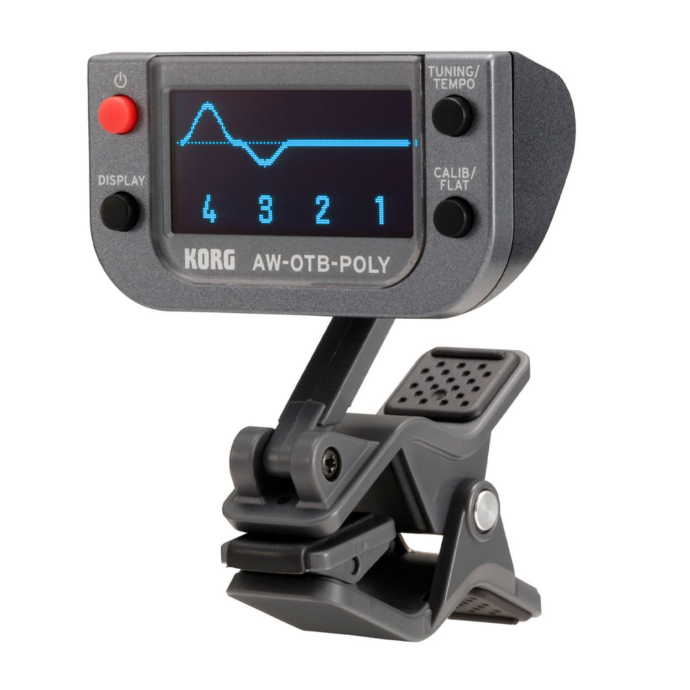 Afinador Korg AW-OTB-POLY, color negro