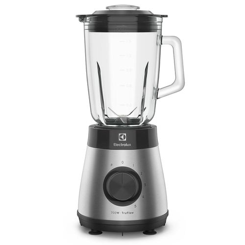Licuadora Electrolux con tecnología TruFlow EBS30 700W, 5 velocidades, con vaso de vidrio 1.5 litros, negro