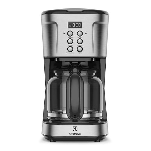 Cafetera eléctrica programable Electrolux Experience ECM30 900W, capacidad 38 tazas, plateado