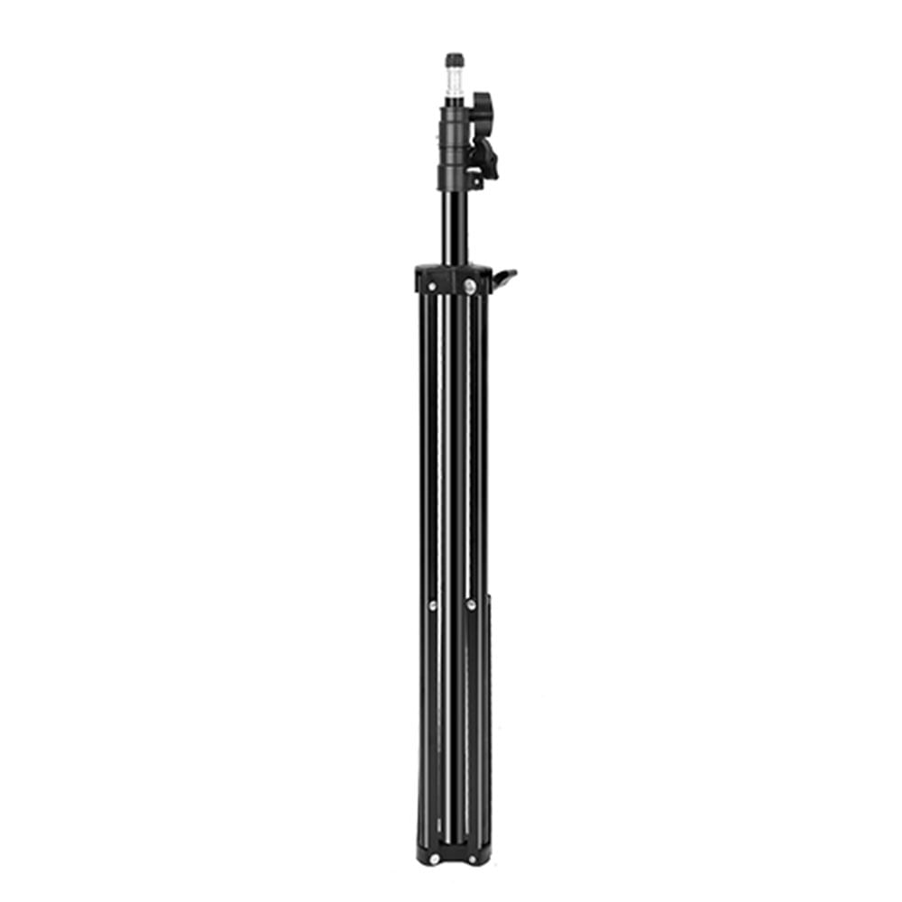 Imagen 2 del producto Parante para luces Jetion altura máxima 190 cm, estructura de hierro resistente, ideal para fotografía, video, estudio o eventos, negro