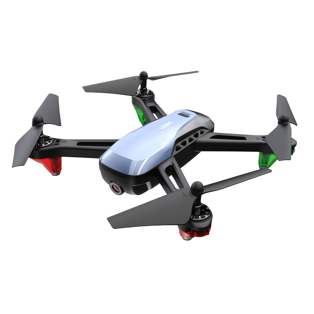 Drone Udirc U89S HD con control remoto, grabación en HD 720p, fotos desde app móvil, tiempo de vuelo de 15 min
