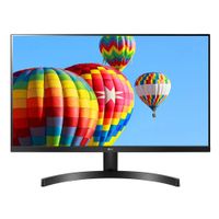 Monitor plano 27"" LG 27MK600M Panel IPS, FHD(1920x1080), 60Hz, 5ms, entradas HDMI/VGA/Audio, FreeSync