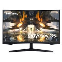 Monitor gamer curvo 32"" Samsung Odyssey G5 LS32AG550ELXPE, Panel VA, QHD(2560 x 1440), 165Hz, 1ms, entradas DP/HDMI, FreeSync