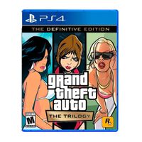 Grand Theft Auto Trilogy Definitive Edition - Playstation 4 (PS4)