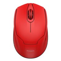 Mouse inalámbrico Coolbox Teraware I882RED 1600 dpi, 3 botones, rojo