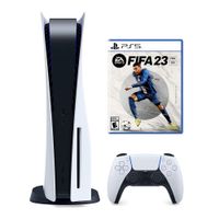 Consola PlayStation 5 con lector de discos, 856GB + Fifa 23