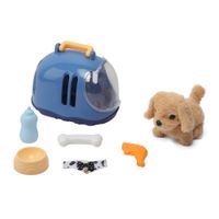 Cachorro de peluche Kids N Play con accesorios