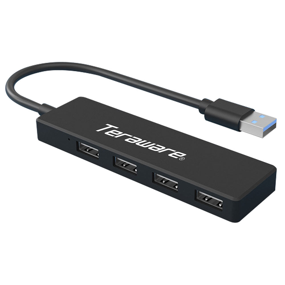 Imagen 2 del producto Hub Coolbox Teraware USB 4 puertos 3 USB 2.0 y 1 USB 3.0