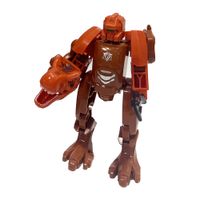 Dinosaurio Longwish transformer, marrón