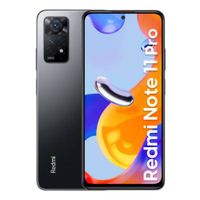 Celular Xiaomi Redmi Note 11 Pro 4G 128GB, 6GB RAM, cámara trasera 108MP y frontal 16MP, 6.67"", negro