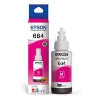 Tinta Epson T664120 magenta rinde hasta 6500 páginas