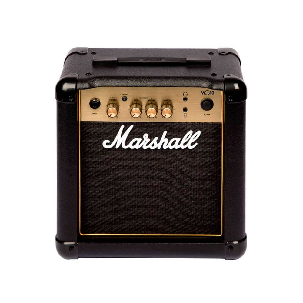 Imagen 2 del producto Amplificador guitarra Marshall 10w,  entrada auxiliar de 3.5 mm, negro
