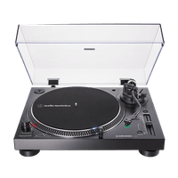 Tornamesa Audio Technica AT-LP120XUSB-BK tereo de transmisión por motor directo y accionamiento manual, gris