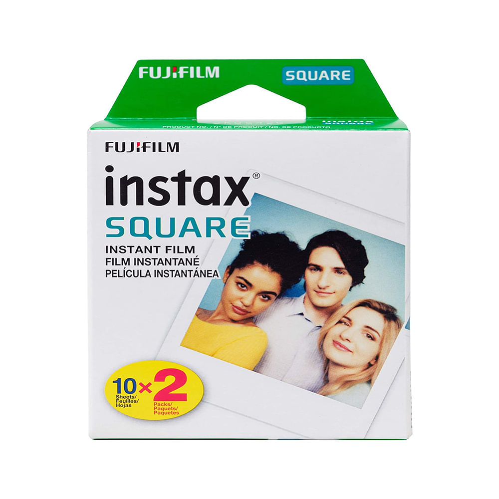 Imagen 1 del producto Pack de peliculas Fujifilm Instax Square X20 Hojas
