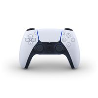 Mando inalámbrico PlayStation DualSense para PS5, Bluetooth, respuesta háptica, blanco
