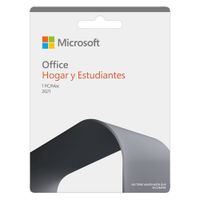 Microsoft Office Hogar y Estudiantes 2021, 1 usuario, tiempo indefinido