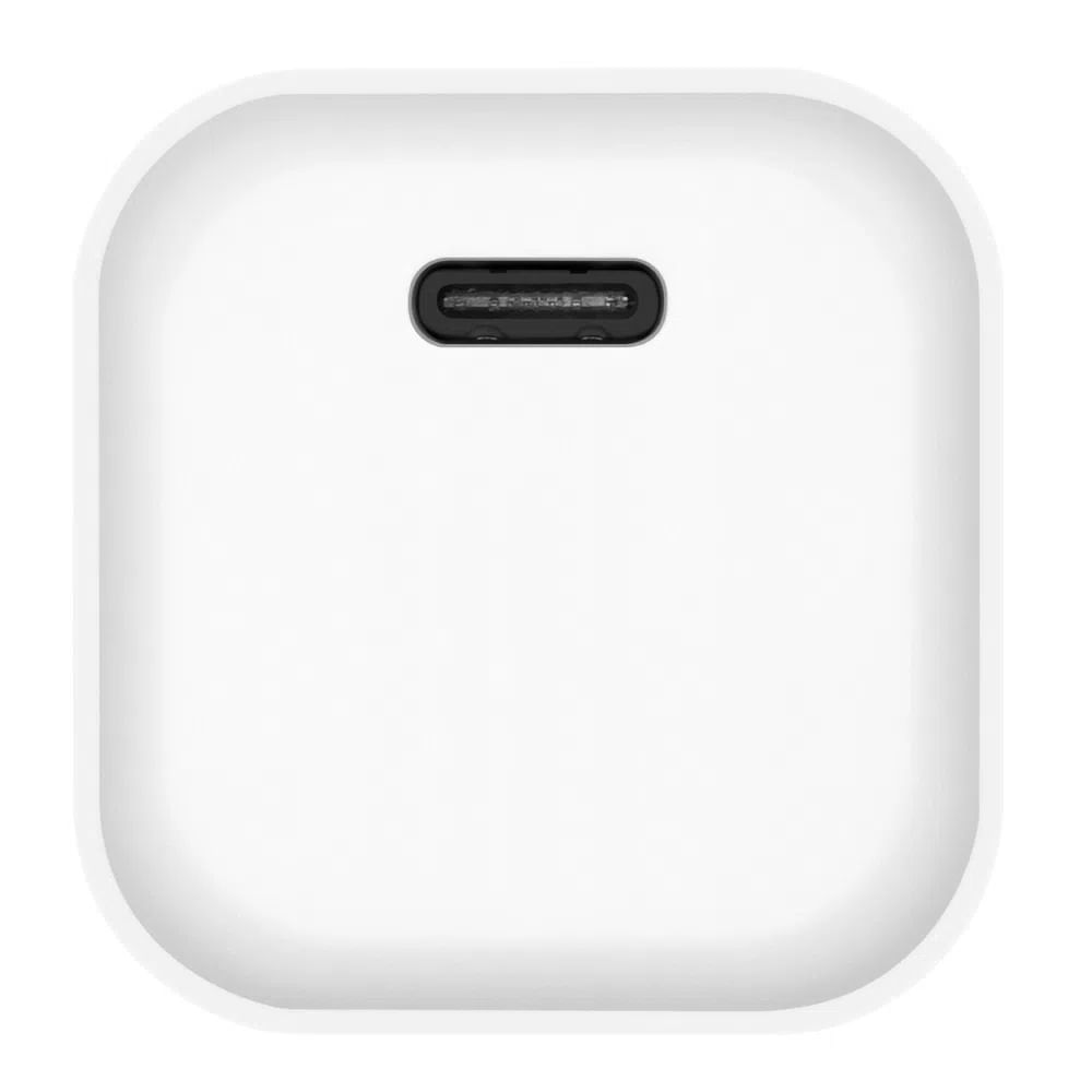 Imagen 2 del producto Cargador de pared iBox, 1 puerto tipo C, 3A, 20W, carga rápida, blanco