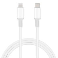 Cable lightning a usb Tipo-C G iBox, MFI, TPE, 2m, blanco