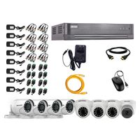Kit de cámaras de seguridad Hikvision 8 cámaras (incluye una cámara con micrófono), 1080P Full HD + DVR