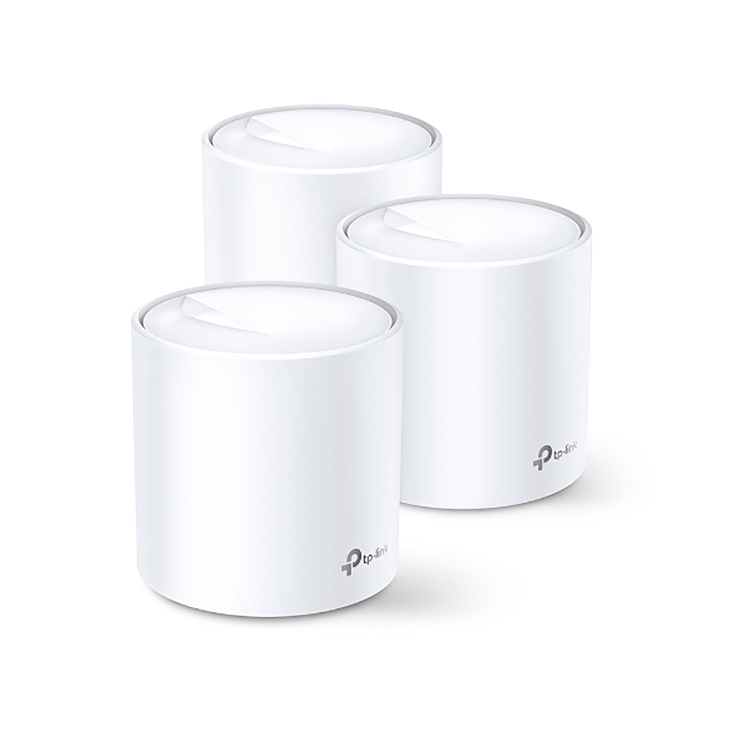 Sistema Wi-Fi TP-Link Mesh Deco X60 3 Pack, velocidad AX5400, Wi-Fi6, administración vía App, doble banda, blanco