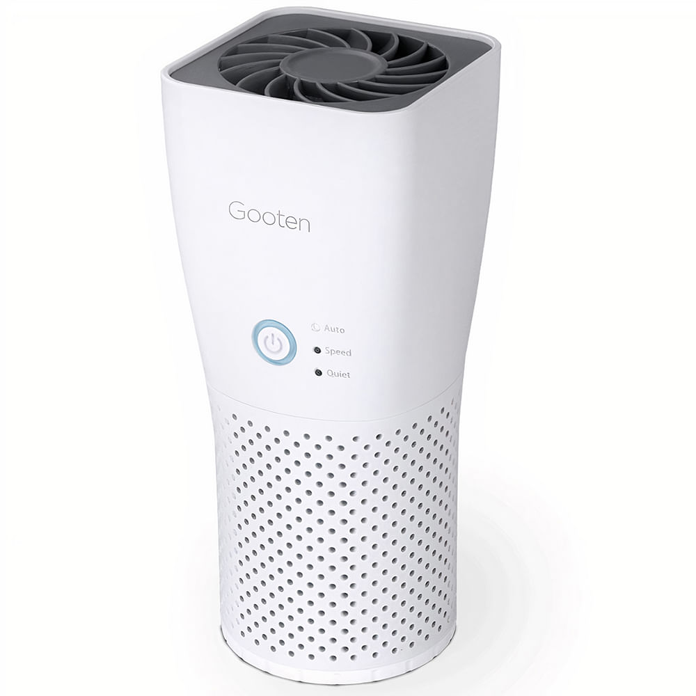 Purificador de aire Asdagi KR730 filtro Hepa, capacidad 10m2, 3 velocidades + Liberador de iones