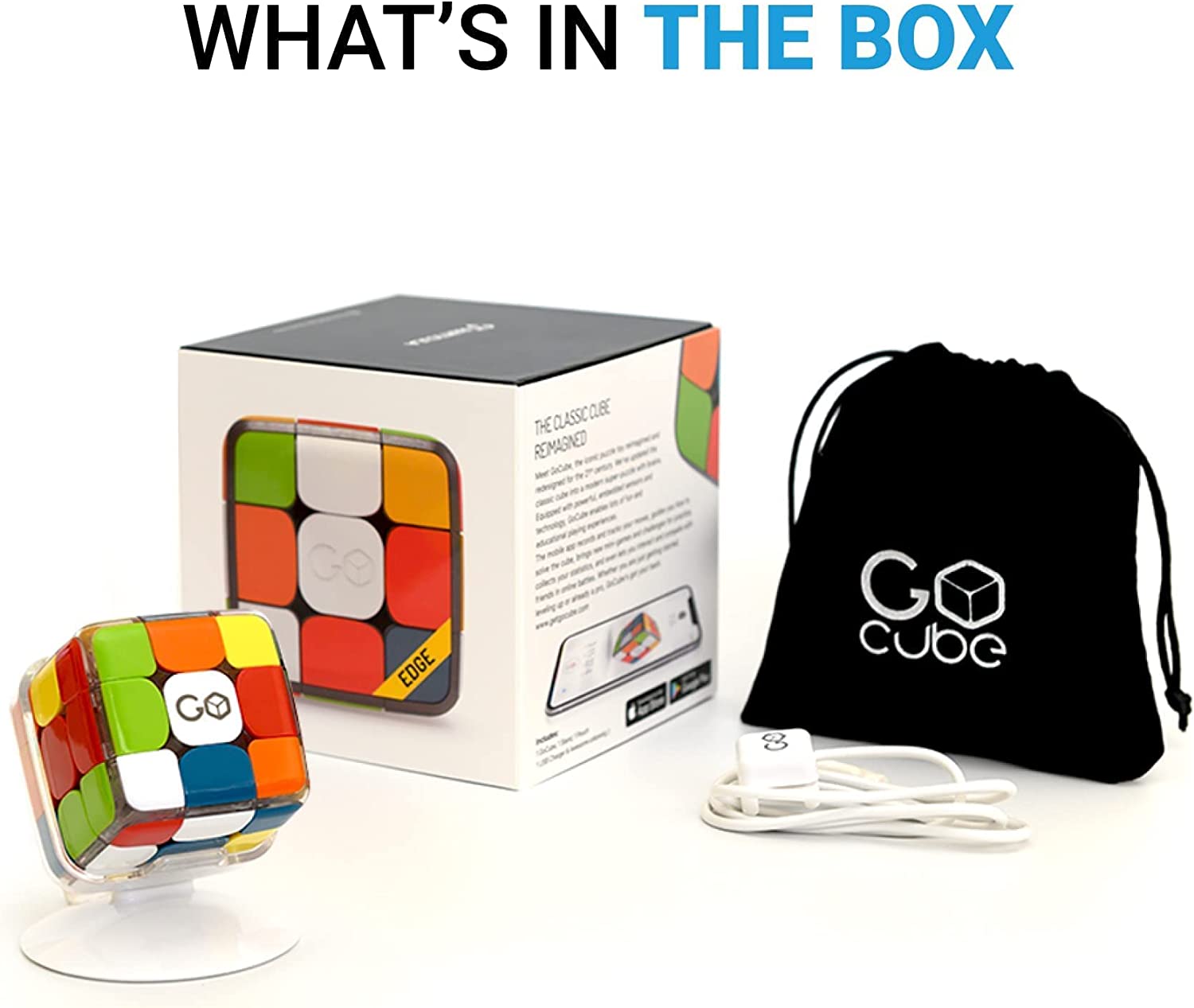 Imagen 2 del producto Cubo Electrónico con Bluetooth, go cube 3X3, edad mínima 8 años, multicolor