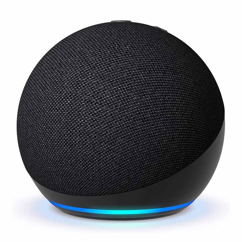 Parlante inteligente Amazon Echo Dot 5ta generación, control de voz Alexa, Wi-Fi, bluetooth, negro