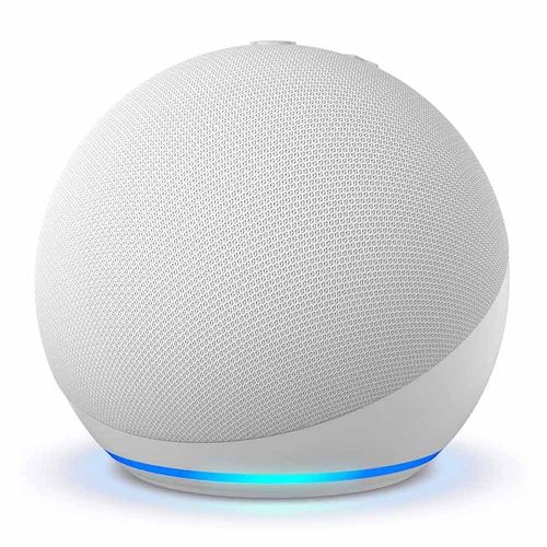 Parlante inteligente Amazon Echo Dot 5ta generación, control de voz Alexa, Wi-Fi, bluetooth, blanco