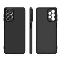 Case para Samsung Galaxy A13, silicona, negro