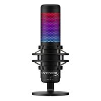 Micrófono Hyperx QuadCast S Standalone, conexión usb, multipatrón, 20Hz–20kHz, multiplataforma