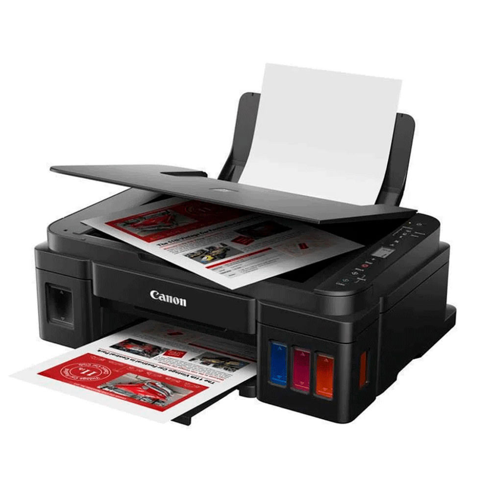 Imagen 2 del producto Impresora multifuncional Canon Pixma G3110, inyección de tinta, inalámbrica, Wi-Fi, con tanques recargables
