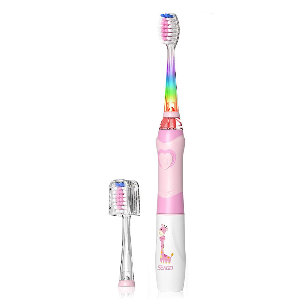 Imagen 2 del producto Cepillo de dientes eléctrico para niños Sec recargable rojo