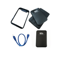 Case Disco Duro Externo Sata 2.5"" Usb 3.0 presion Laptop Portatil negro