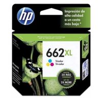 Cartucho de Tinta Hp 662Xl Cz106Al Genuino, 300 páginas, tricolor