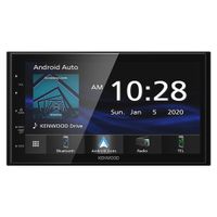 Autoradio Kenwood DMX-5020S, pantalla táctil 6.8"", Apple CarPlay, Android Auto, bluetooth, USB, cámara trasera, negro