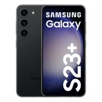 Celular Samsung Galaxy S23 Plus 5G 256GB, 8GB RAM, cámara trasera 50MP y frontal 12MP, 6.6"", negro