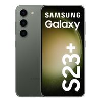 Celular Samsung Galaxy S23 Plus 5G 256GB, 8GB RAM, cámara trasera 50MP y frontal 12MP, 6.6"", verde