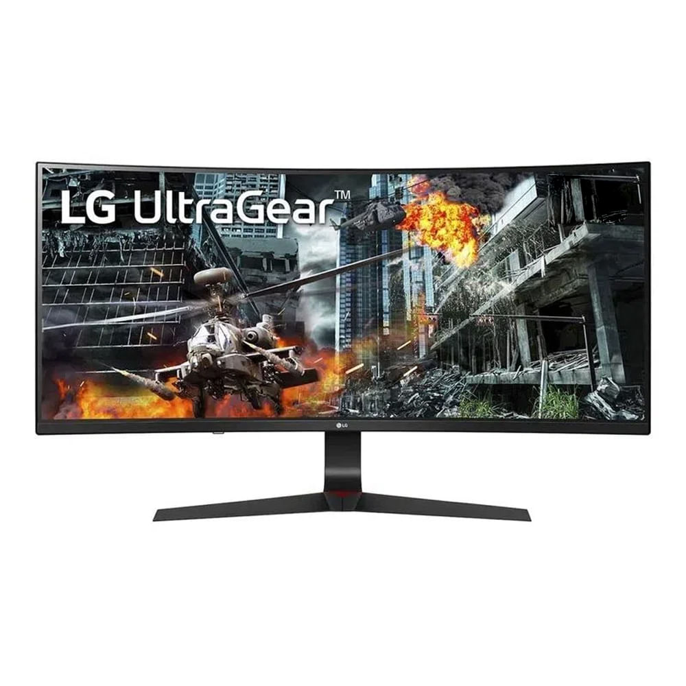 Imagen 1 del producto Monitor curvo gamer 34"" LG UltraGear 34GL750, FHD, IPS, 1ms MBR, 144Hz, FreeSync
