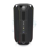 Parlante bluetooth Altec Lansing Hydrashock, carga inalámbrica para smartphone, protección IP67, flota en el agua, duración máx. 20 horas, negro