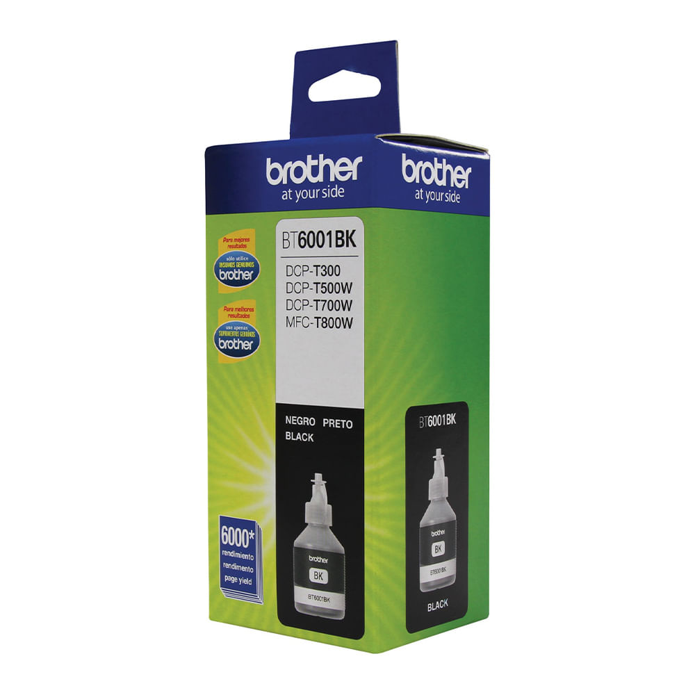 Imagen 2 del producto Tinta Brother BT6001BK negro rinde hasta 6000 páginas