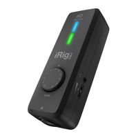Interfaz profesional de audio y MIDI ultra IK Multimedia IP-IRIG-PROIO-IN, negro