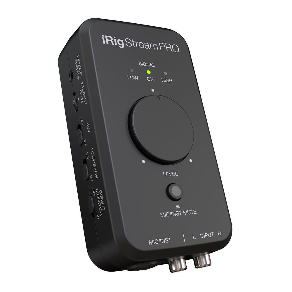 Imagen 2 del producto Interfaz de audio para transmisión IK Multimedia IP-IRIG-STREAMPRO-IN, negro