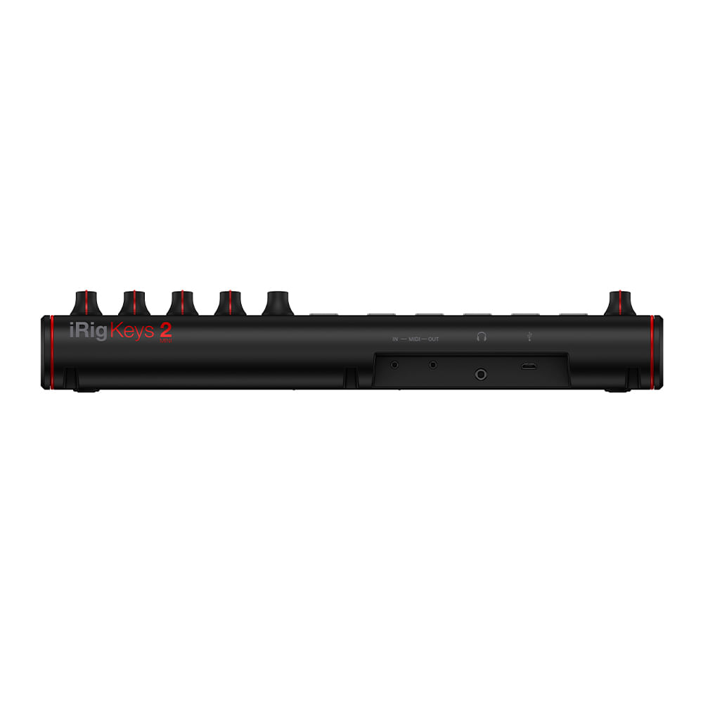 Imagen 2 del producto Controlador de teclado MIDI ultracompacto IK Multimedia IP-IRIG-KEYS2MINI-IN, negro