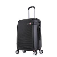 Maleta de bodega Dukap Barcelona 61 cm, ABS, ruedas dobles 360°, cerradura combinación, expansión 25%, negro