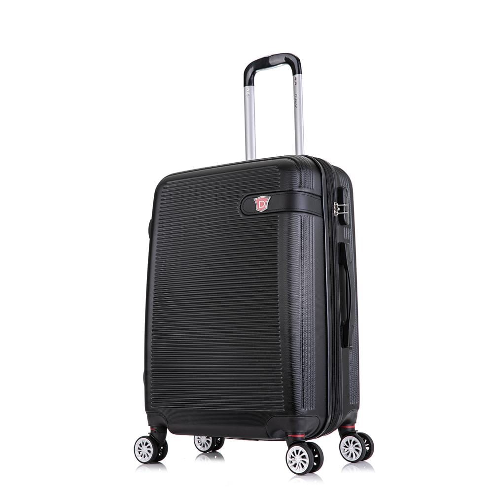Imagen 1 del producto Maleta de bodega Dukap Barcelona 61 cm, ABS, ruedas dobles 360°, cerradura combinación, expansión 25%, negro