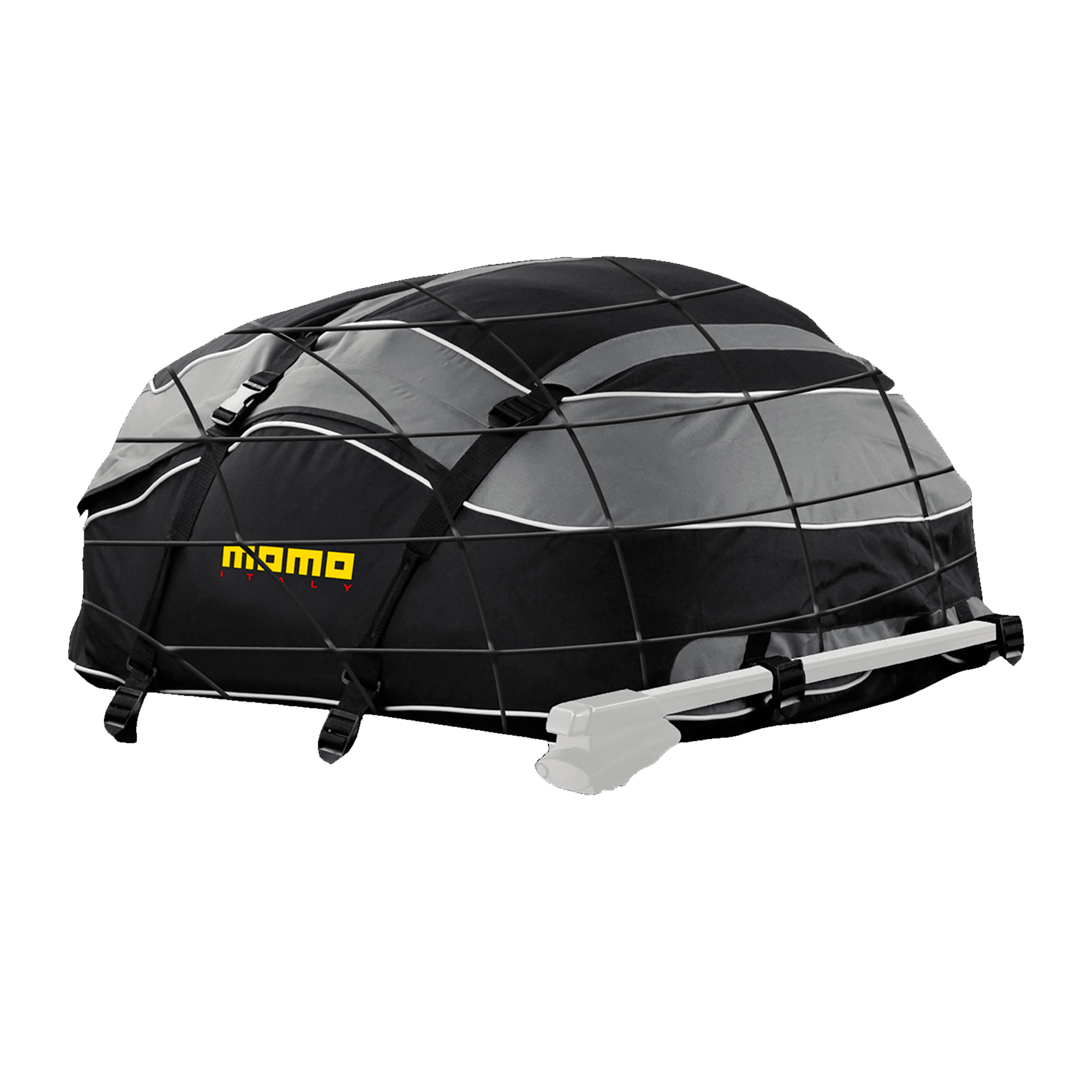 Bolsa de carga Carrier Momo, negro y gris