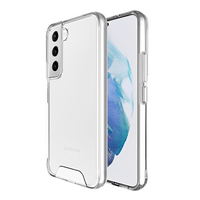 Case para Samsung Galaxy S23, amortiguador de choques, protección de cámaras, transparente