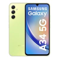 Celular Samsung Galaxy A34 5G 256GB, 8GB RAM, cámara trasera 48 MP y cámara frontal 13MP, 6.6"", verde