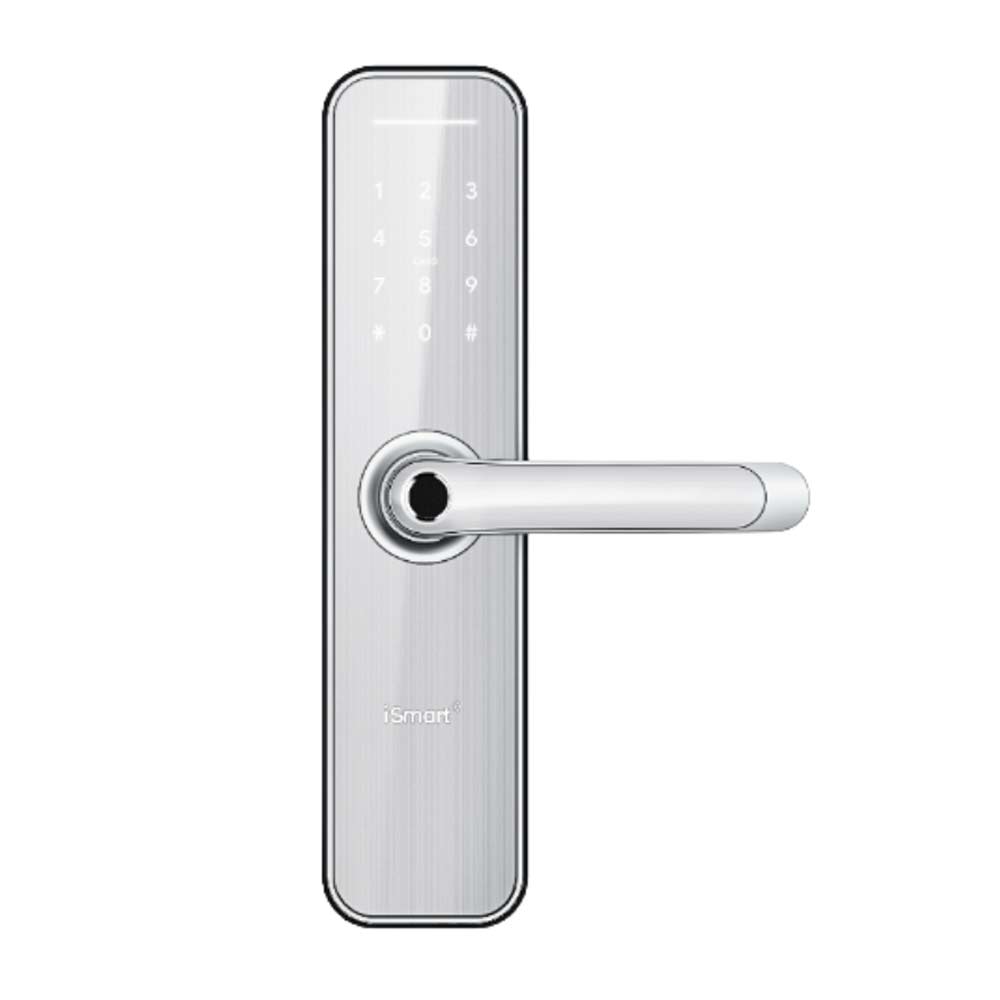 Cerradura bluetooth iSmart IL32 mediana, 5 métodos de apertura, plateado